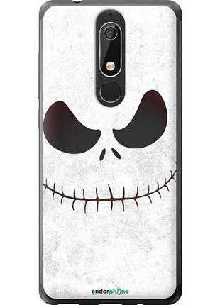 Чехол на nokia 5.1 белый джек "1199u-1529-10746"