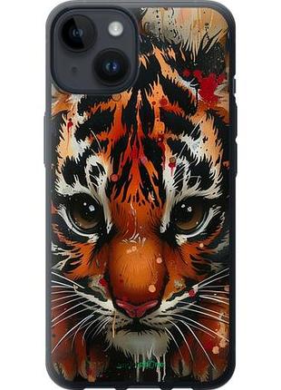 Чехол на iphone 14 mini tiger "6052u-2648-10746"