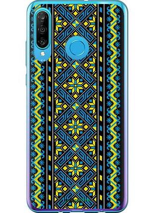 Чехол на huawei p30 lite вышиванка 39 "1173u-1651-10746"