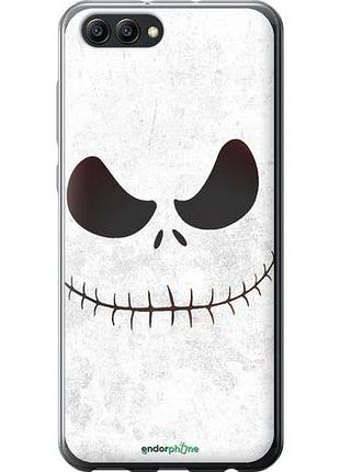 Чехол на huawei honor v10 / view 10 белый джек "1199u-1579-10746"