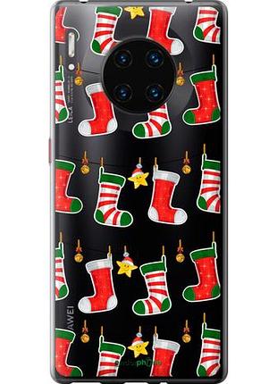 Чехол на huawei mate 30 pro новогодний 9 "4622u-1796-10746"