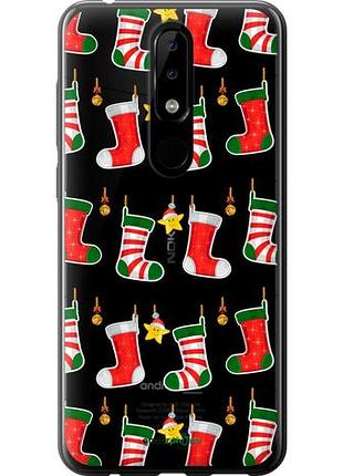 Чехол на nokia 5.1 plus новогодний 9 "4622u-1543-10746"