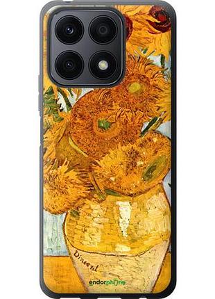 Чехол на huawei honor x8a винсент ван гог. подсолнухи "162u-2963-10746"