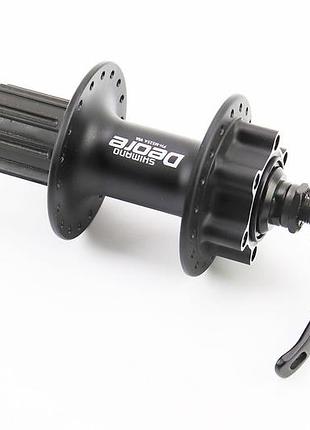 Втулка задня mtb алюмінієва 14gx36h під касету 8-10зв, disk-brake, кріп. ексцентрик, чорна deore fh-m525a
