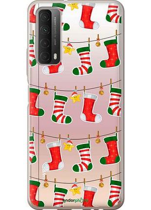 Чехол на huawei p smart 2021 новогодний 9 "4622u-2100-10746"