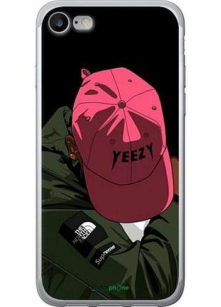 Чехол на iphone se 2022 logo de yeezy "3995u-3737-10746"