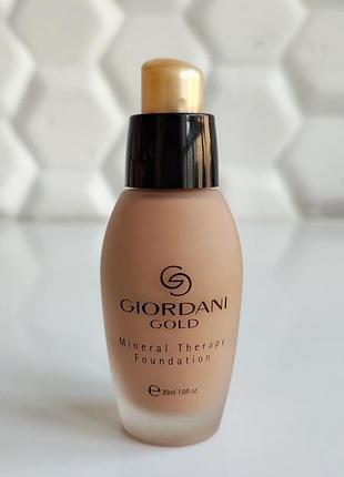 Альго минеральная тональная основа 20595 golden beige роскошный атлас золотисто бежевый джордани голд орифлейм giordani gold oriflame mineral