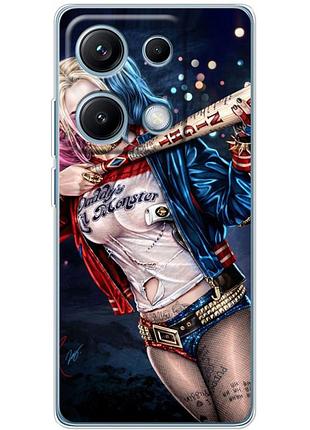 Чохол силіконовий з картинкою на xiaomi redmi note 14s (харли квинн, harley quinn)