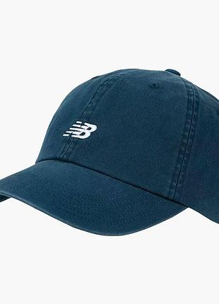 Кепка чоловіча new balance classic hat v 2.0 blue lah51004nny
