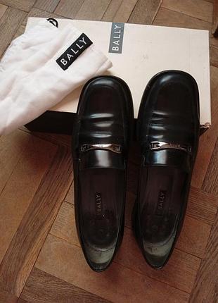 Лоферы кожаные bally