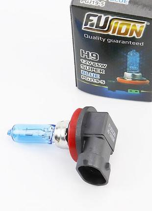 Лампа фары галоген h9 12v 65w super white
