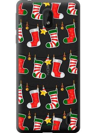 Чехол на nokia 1 plus новогодний 9 "4622u-1677-10746"