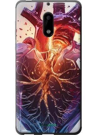 Чехол на nokia 6 crystal heart "6070u-898-10746"