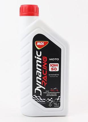 Олія 4t 10w-50 - синтетична мотоциклетна "moto racing", 1l