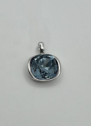 Кулон серебряный с дымчатым кварцем 2,07 г