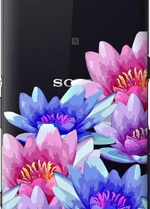 Чехол на sony xperia z3 compact d5803 лотос "4862u-277-10746"