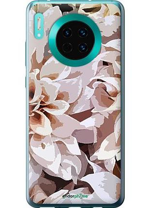 Чехол на huawei mate 30 пионы акварелью "4376u-1773-10746"