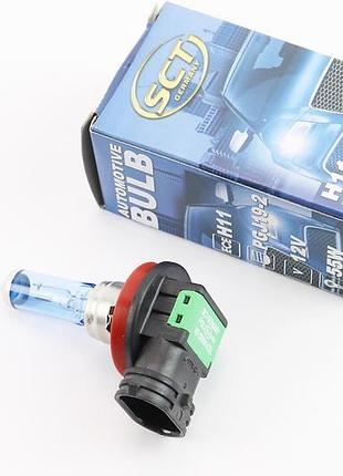 Лампа фары галоген h11 12v 55w pgj19-2