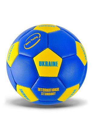 Мяч футбольный "ukraine international standart" fb24502 размер № 2 синий