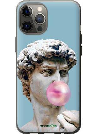 Чехол на iphone 12 pro max микеланджело "4500u-2054-10746"