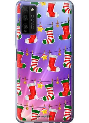 Чехол на huawei honor 30 lite новогодний 9 "4622u-2074-10746"