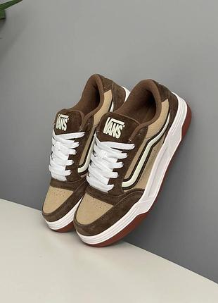 Кеди vans hylane oldskool brown