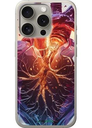 Чехол на iphone 15 pro crystal heart "6070u-3096-10746"