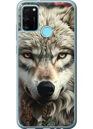 Чехол на huawei honor 9a волчий взгляд "6066u-1900-10746"