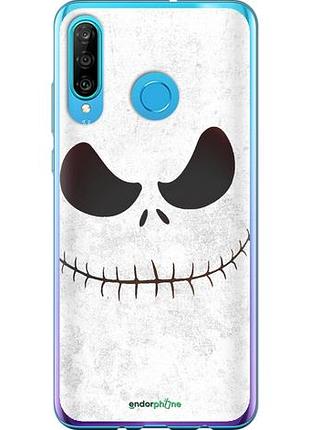 Чехол на huawei p30 lite белый джек "1199u-1651-10746"