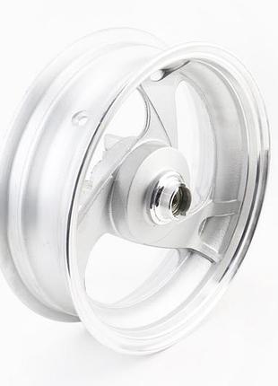 Диск передний литой mt3,50x12 d12mm (диск торм. 3 болта) "3 луча" серый