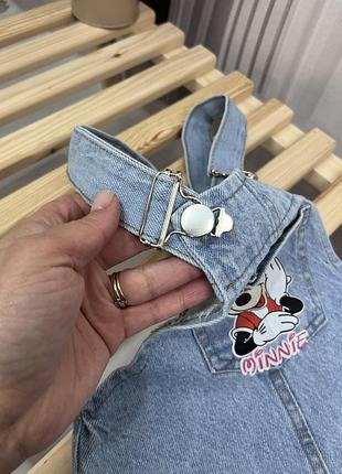Джинсовий сарафан в стилі zara 9