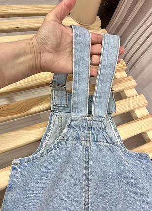 Джинсовий сарафан в стилі zara 4