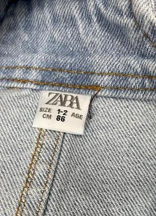 Джинсовий сарафан в стилі zara 6