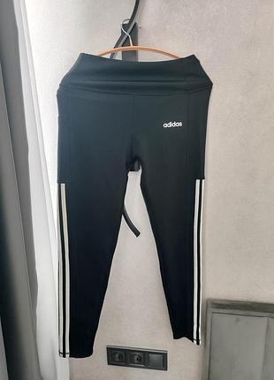 Лосины adidas черные м