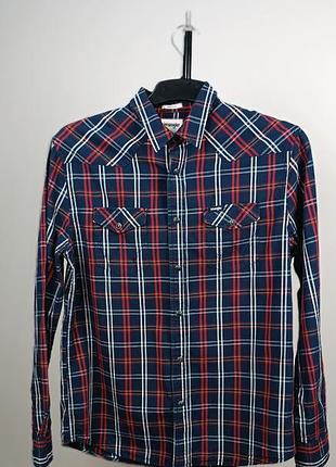 Винтажная рубашка wrangler western