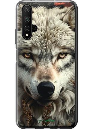 Чехол на huawei honor 20 волчий взгляд "6066u-1697-10746"