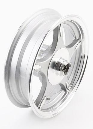 Диск передний литой mt2,50x10 d12mm (диск торм. 3 болта) "5 лучей" серый