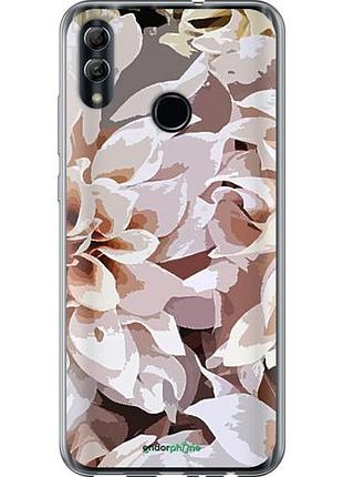 Чехол на huawei honor 10 lite пионы акварелью "4376u-1618-10746"