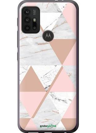 Чехол на motorola moto g10 мраморная симметрия "4344u-2319-10746"