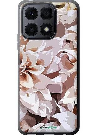 Чехол на huawei honor x8a пионы акварелью "4376u-2963-10746"