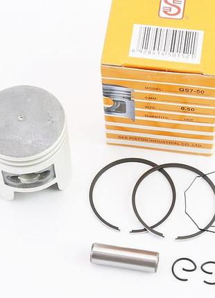 Поршень к-кт honda tact (sa50) 41мм +0,50 (палець 10мм) жовта коробка