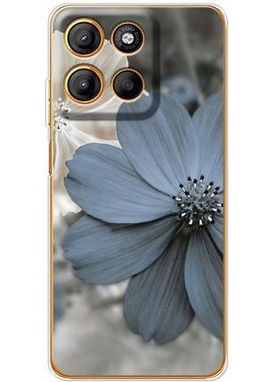 Чохол силіконовий з картинкою на motorola g15 (квітка гербера)