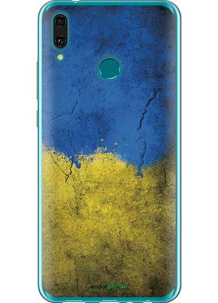 Чехол на huawei y9 2019 флаг украины 2 "401u-1602-10746"