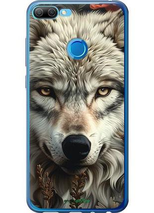 Чехол на huawei honor 9i волчий взгляд "6066u-1853-10746"