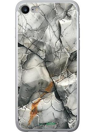 Чехол на iphone 7 серый мрамор "6041u-336-10746"