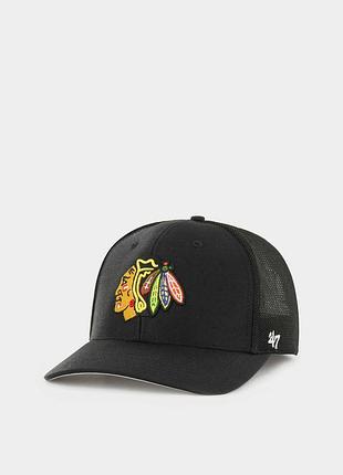 Бейсболка 47 brand chicago blackhawks trophy