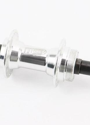Втулка задняя mtb алюминиевая 14gx36h под вольнобег, v-brake, крепл. гайка