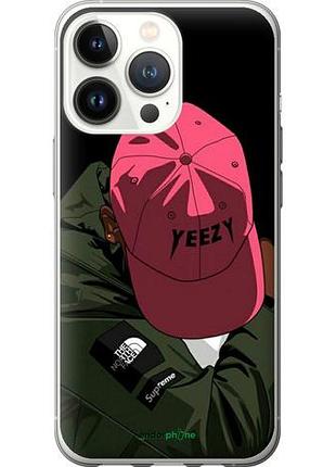 Чехол на iphone 13 pro logo de yeezy "3995u-2372-10746"