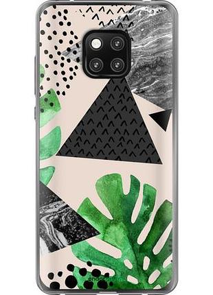 Чехол на huawei mate 20 pro монстера "4304u-1567-10746"