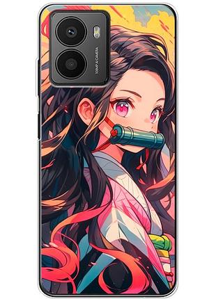 Чехол силиконовый с картинкой на hmd fusion (аниме, anime)